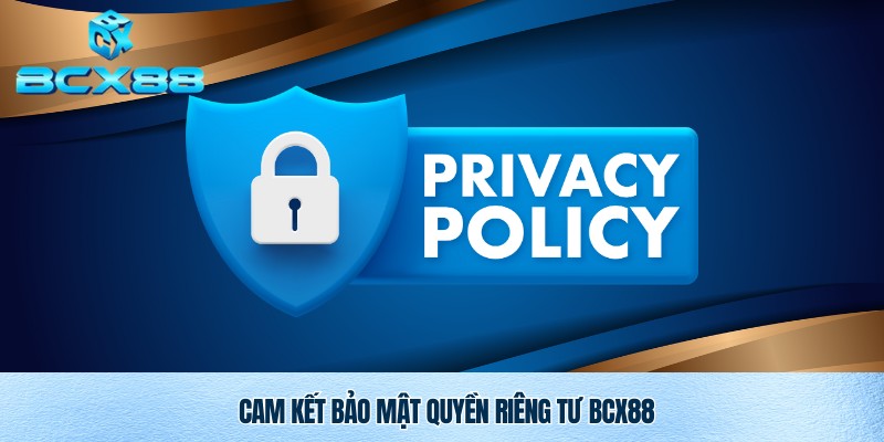 Quyền riêng tư Bcx88 và cam kết từ nhà cái