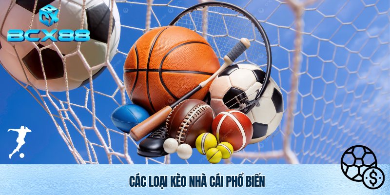 Điểm danh các thể loại kèo nhà cái thịnh hành